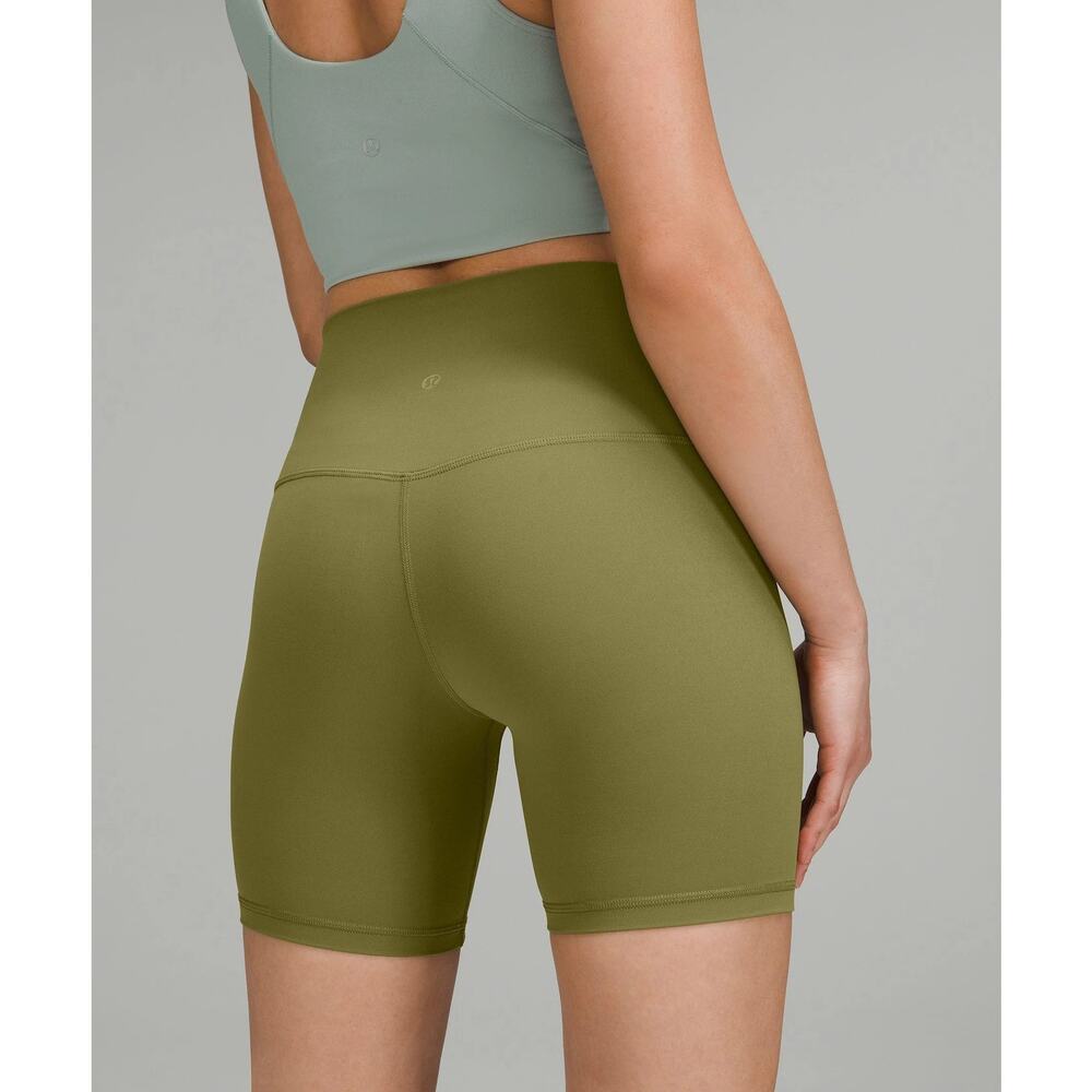 Lululemon | Green Align High-Rise Shorts | Size 0 - Picture 4 of 7